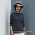 2017 Novo Estilo Lady′s 100% Cashmere Pullover para Atacado